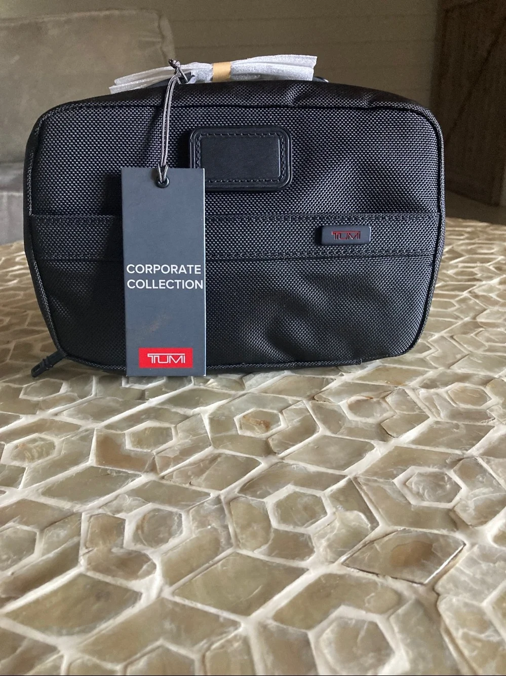 NEW!  Tumi Alpha Split travel kit